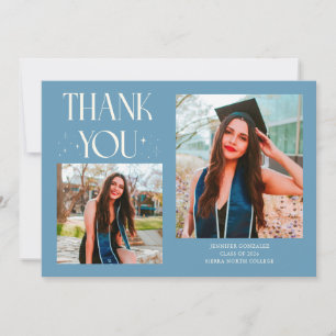 Anuncio Denim Blue Graduate Thank You 2 fotos