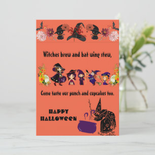 Anuncio Desfile de brujas malvadas Cauldron Brew Black Cat