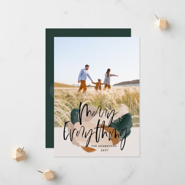 Anuncio Día festivo de los Navidades fotográficos abstract (Anverso/Reverso In Situ)