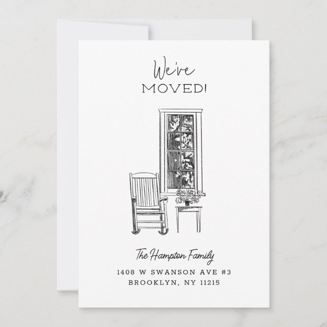 Anuncio Dibujo nostálgico de dibujos de viñetas de porche  (Anverso)