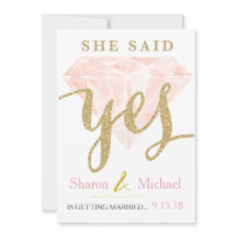 Dijo Sí Diamante Rosa