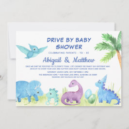 Anuncio Dinosaurio Impulsado Por Baby Shower Cute