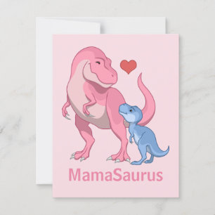 Anuncio Dinosaurios MamaSaurus T-Rex y Baby Boy