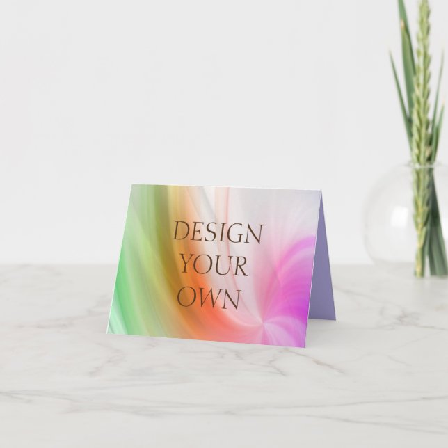 Anuncio Diseñar La Propia Guardar La Fecha (Anverso)