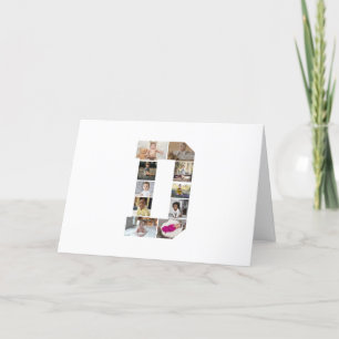 Anuncio Diseñar su propia letra D Collage de fotos