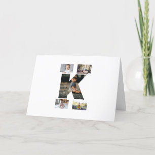 Anuncio Diseñar su propia letra K Collage de fotos