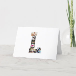 Anuncio Diseñar su propia letra L Collage de fotos