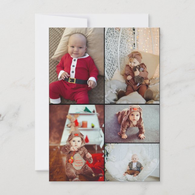 Anuncio Diseñar su propio Collage de fotos de 5 (Anverso)