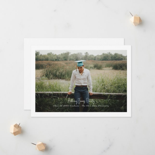 Anuncio Diseño moderno fotográfico sencillo y bordeado (Anverso/Reverso In Situ)