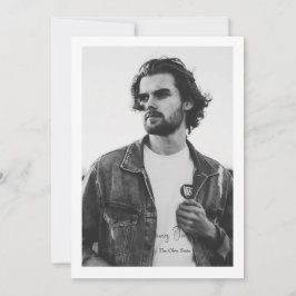 Anuncio Diseño moderno fotográfico sencillo y bordeado