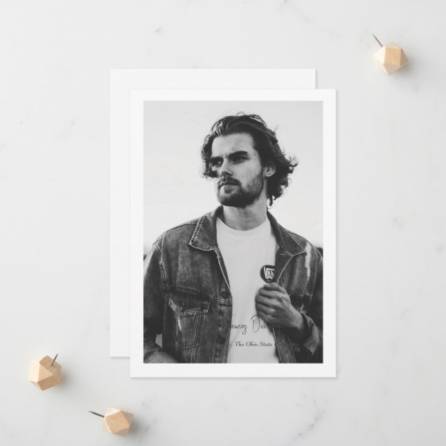 Anuncio Diseño moderno fotográfico sencillo y bordeado (Anverso/Reverso In Situ)