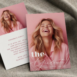 Anuncio Diversión del guión de GRADUADO de dos GRADUACIONE