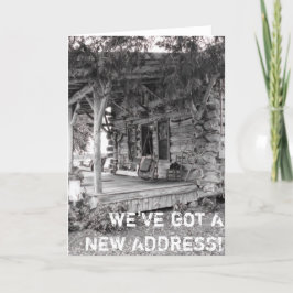 Anuncio Divertida dirección de cambio de casa Cabaña de ca