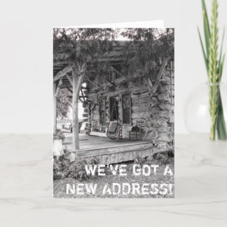Anuncio Divertida dirección de cambio de casa Cabaña de ca