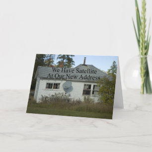 Anuncio Divertido cambio de dirección: tenemos satélite