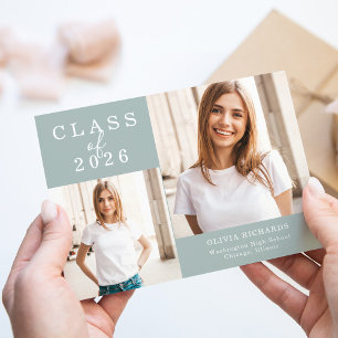 Anuncio Doble Foto Graduación de la Clase de 2026