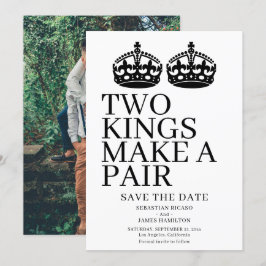 Anuncio Dos Reyes Hacen Un Boda Gay Pareja