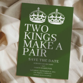 Anuncio Dos Reyes Hacen Un Boda Gay Pareja