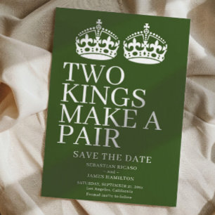 Anuncio Dos Reyes Hacen Un Boda Gay Pareja