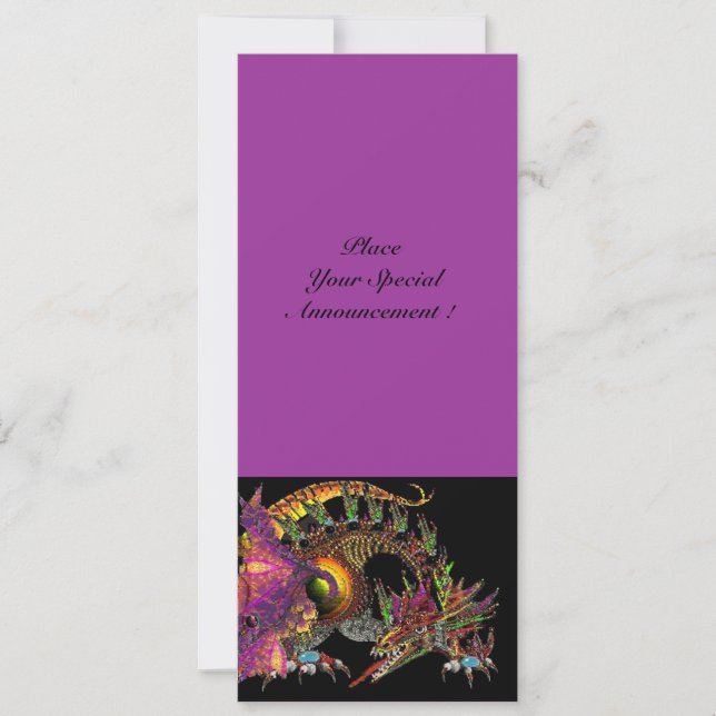 Anuncio DRAGO violeta púrpura negro (Anverso)