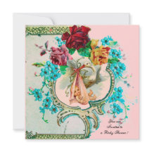 DUCHA DE BEBÉ NIÑA CON ROSAS Y FLORES ROSADAS