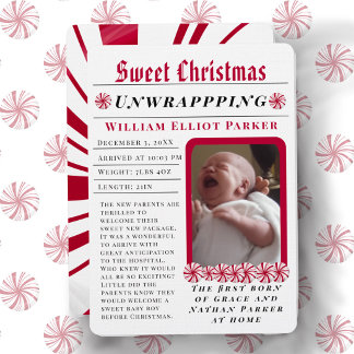 Anuncio Dulce Navidad Periódico Moderno