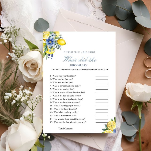 Anuncio Dusty Bride & groom trivia juego de ducha de novia (Subido por el creador)