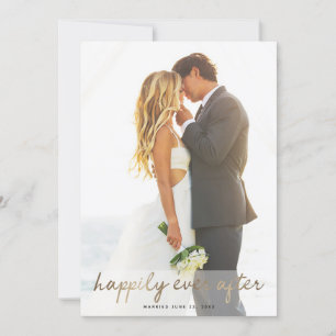 Anuncio e Invitación de Boda Felices para Siempre