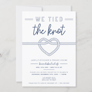 Anuncio e Invitación de Boda Nos Atamos El Nudo