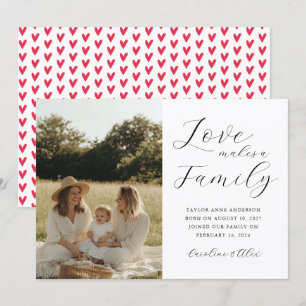 Anuncio El Amor Hace Nacimiento A La Adopción Fotográfica