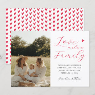 Anuncio El Amor Hace Nacimiento A La Adopción Fotográfica