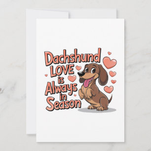 Anuncio El Amor por los Dachshund Siempre Está de Moda