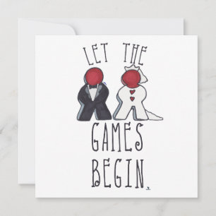 Anuncio El Arte de la Boda de Meeple Comienzan los Juegos