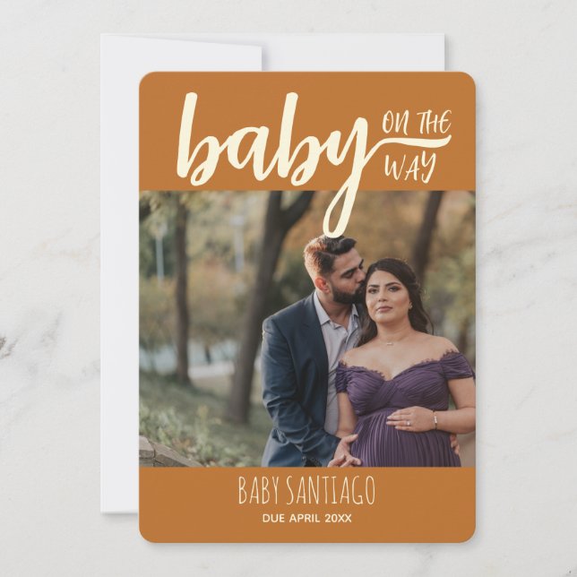 Anuncio El bebé de Terracota en camino al embarazo fotográ (Anverso)