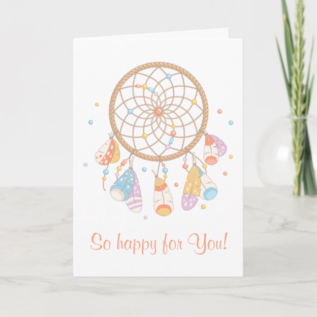 Anuncio El Boho Tribal Dreamcatcher teniendo un bebé (Anverso)