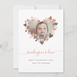 Anuncio El día de San Valentín de la foto de la corona fún