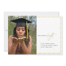 El Futuro Mínimo Es Una Graduación De Foto Brillan