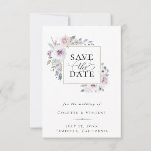 Anuncio El Marco Dorado Floral De Violeta Dusty Guarda La