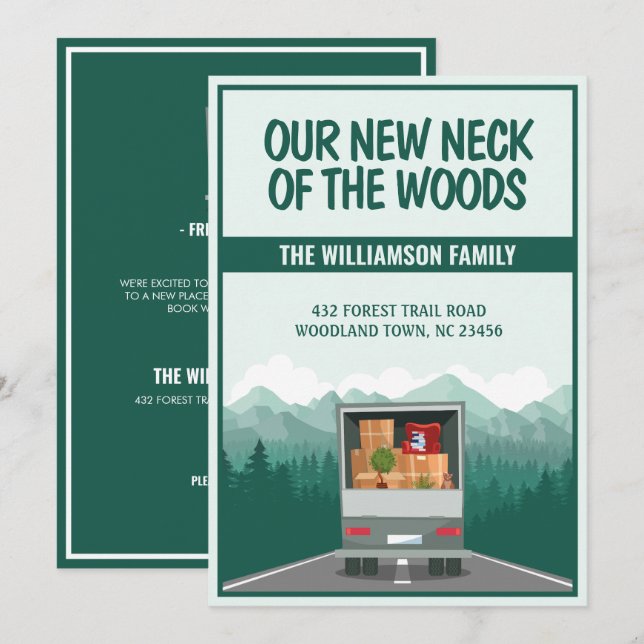 Anuncio El nuevo cuello del bosque verde de los bosques en (Anverso / Reverso)