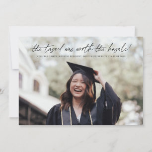 Anuncio El Tassel Valía La Graduación De Guiones De Fruto