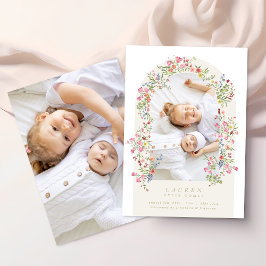 Anuncio elegant dainty floral arch 2 photo our baby birth