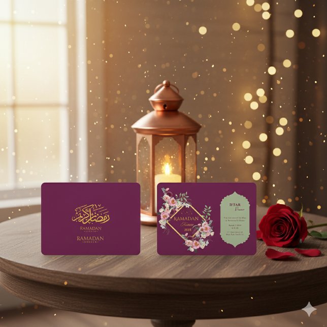 Anuncio Elegant Ramadan Iftar Invitation 2026 (Subido por el creador)