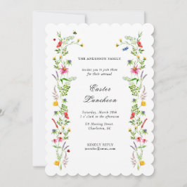 Anuncio Elegante acuarela flor silvestre de Pascua