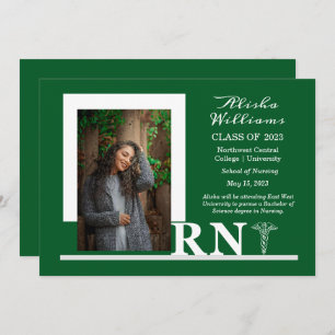 Anuncio Elegante Clásico RN Caduceus 1 Foto Dk Green