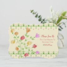 Elegante Floral de Fantasía para Día de Boda