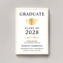 Elegante Graduación de Oro Universitario