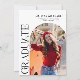 Anuncio Elegante Graduación Foto De Grado Universitario 20