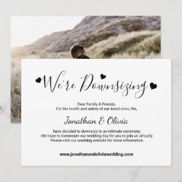 Anuncio Elegante guion Reduciendo tamaño Boda Foto