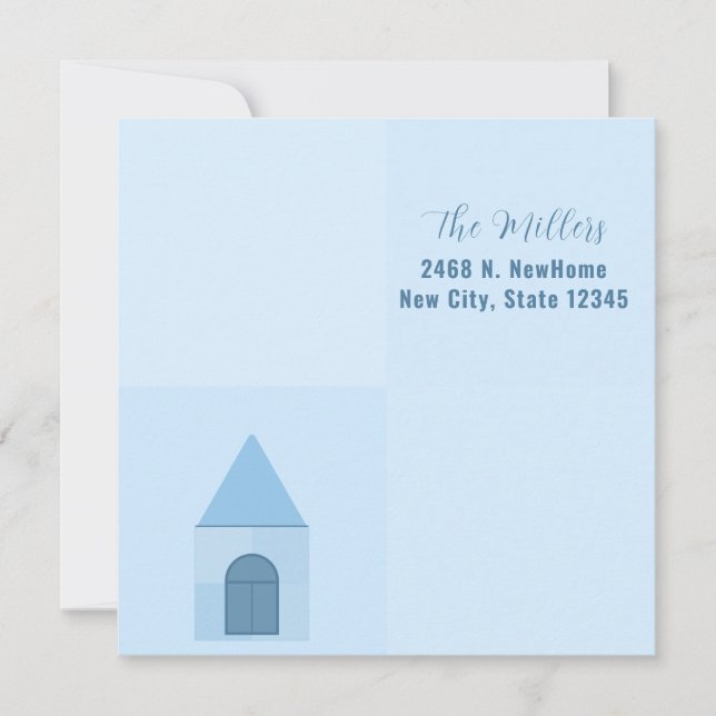 Anuncio Elegante Pastel Blue Group Homes Fiesta de Calenta (Anverso)