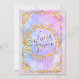 Anuncio Elegante Pastel Suave y Dorado